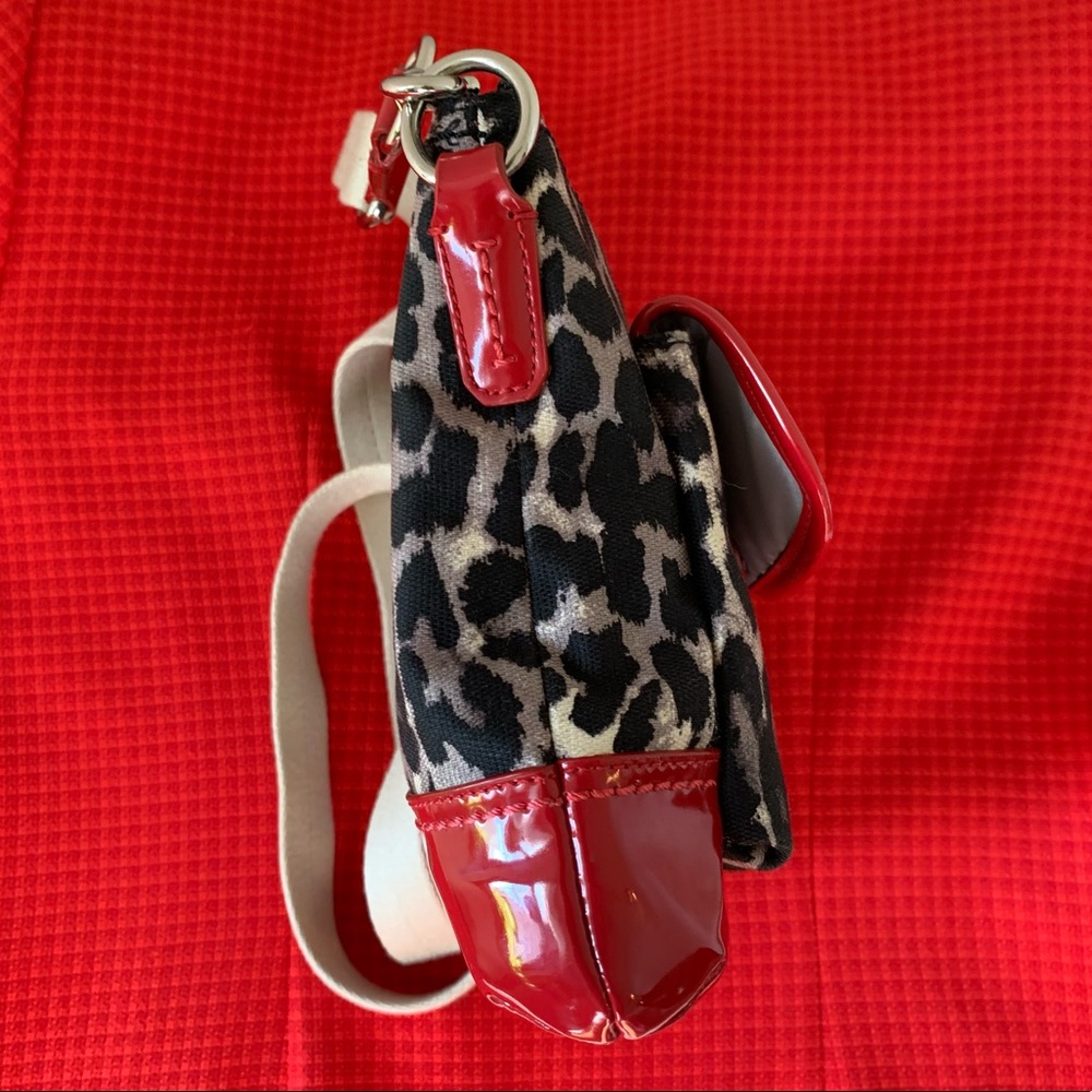 HOLD FOR LAVONNE Coach Ocelot Swingpack Cheetah Print Crossbody Bag - Picture 5 of 12